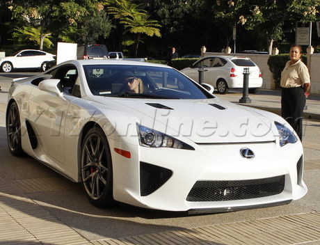 Paris Hilton telephone telephone dress barneys barneys new york Lexus 