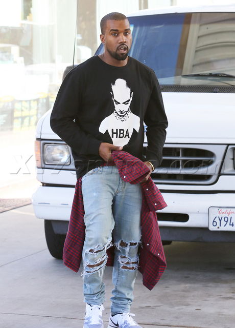 Kanye West kim kardashian fashion Sinead O'Conner miley cyrus denim gas station 