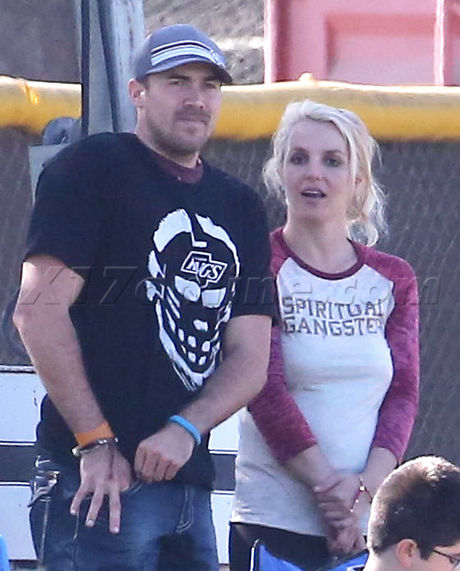 Britney Spears soccer game  Sean Federline Jayden James Federline david lucado 