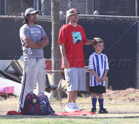 Britney Spears soccer game  Sean Federline Jayden James Federline david lucado 