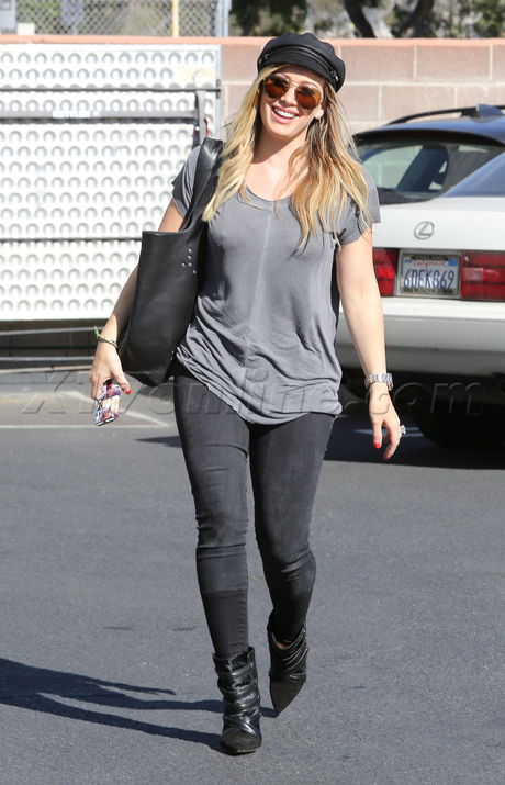 Hilary Duff Santa Monica