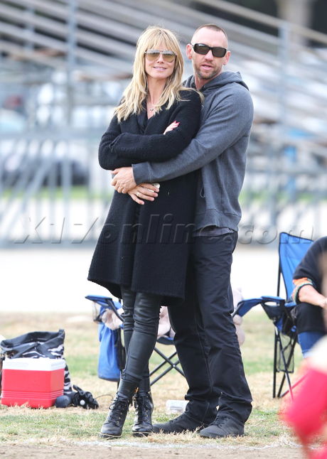 Heidi Klum Martin Kristen Leni Lou Henry Johan 