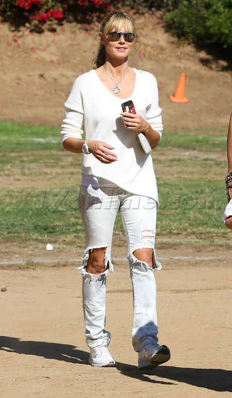 Heidi Klum Martin Kristen Halene Sameul Lou Sulola 