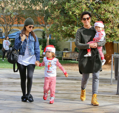 Kourtney Kardashian, Kris Jenner Calabasas Mason movies 