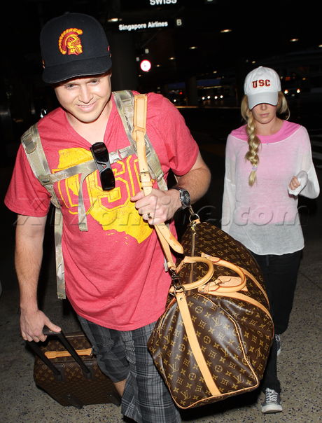 lax airport Heidi Montag Spencer Pratt
