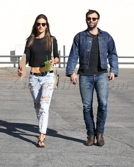 Alessandra Ambrosio Jamie Mazur Brentwood Santa Monica 