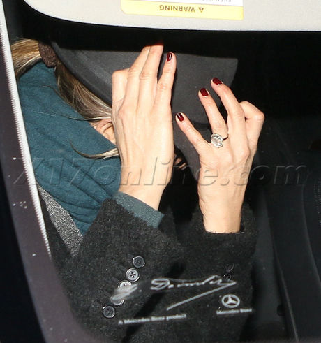 Jennifer Aniston, Justin Theroux Christmas Tree shopping