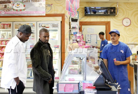 Kanye West Treacey Mills Chanel Hollywood fur