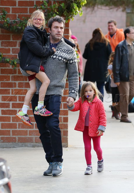 Jennifer Garner park seraphina ben affleck shopping samuel 