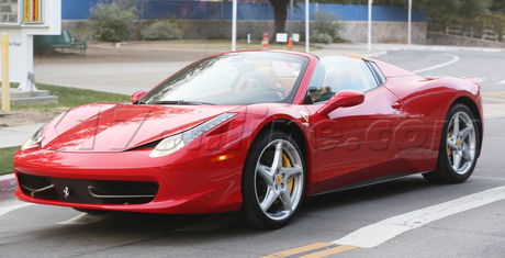 Scott Disick Ferrari  Kourtney Kardashian $315,888 F12berlinetta 