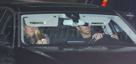 car shots Gwyneth Paltrow Chris Martin