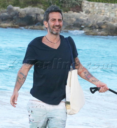 Marc Jacobs st. barts tattoo shorts designer dog 