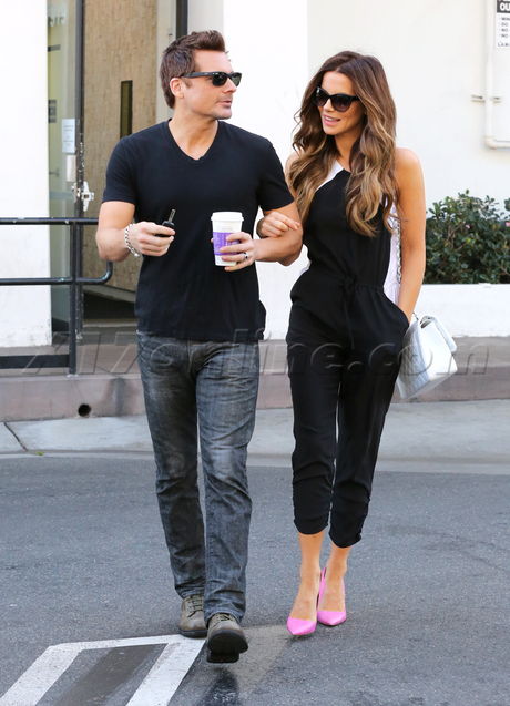 Kate Beckinsale Hollywood coffee Len Wiseman 