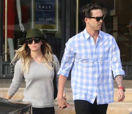 Kaley Cuoco Ryan Sweeting Tennis star Barney's New York Beverly Hills 