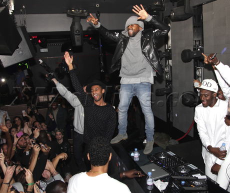 Kanye West hoodie Club 179 Paris France Fashion Week 