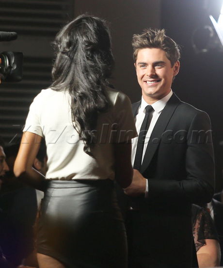 Zac Efron the awkward moment premiere la live red carpet imogen poots