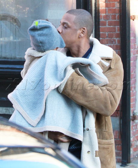 Frankies Spuntino Jay Z  Beyonce baby blue ivy jeans 