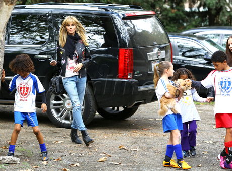 Heidi Klum Henry Johan Lou Brentwood 