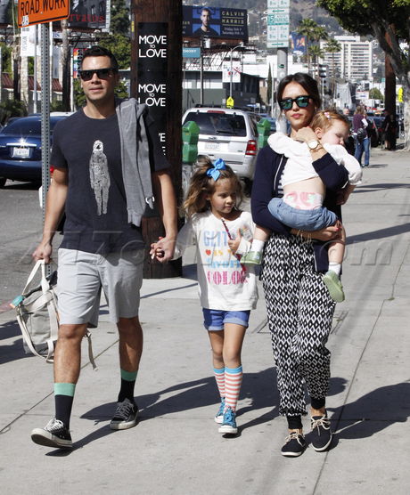 sunglasses kids print pants rfd real food daily Jessica Alba cash warren