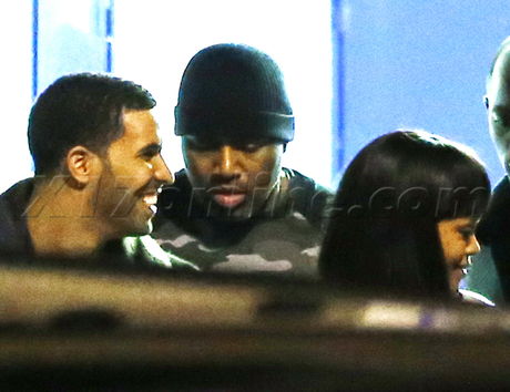 Rihanna  Drake new couple paris france 