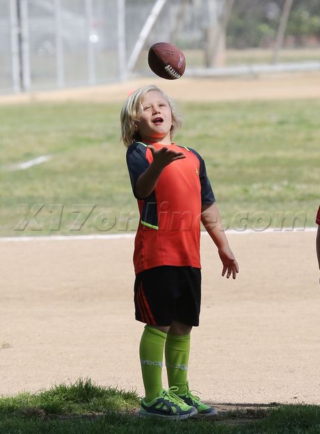 Gavin Rossdale Kingston Zuma soccer 