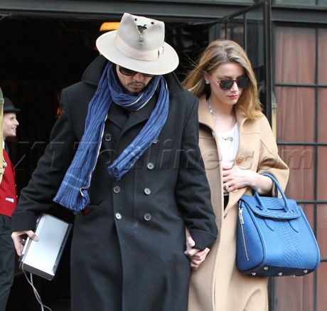 Johnny Depp, Amber Heard New York engaged fiance