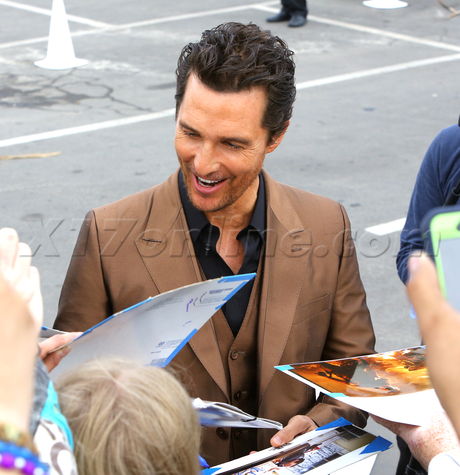 Matthew McConaughey Camilla Alves Independent Spirit Awards Santa Monica 