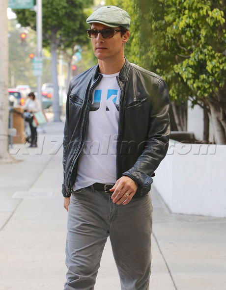sunglasses hat buff body glasses jeans Matthew McConaughey sneakers dentist