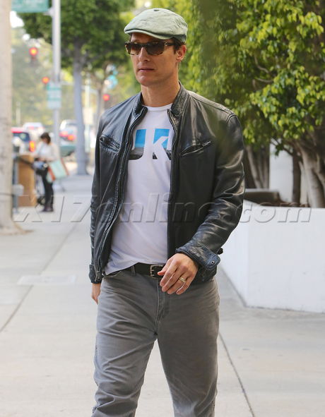 sunglasses hat buff body glasses jeans Matthew McConaughey sneakers dentist 