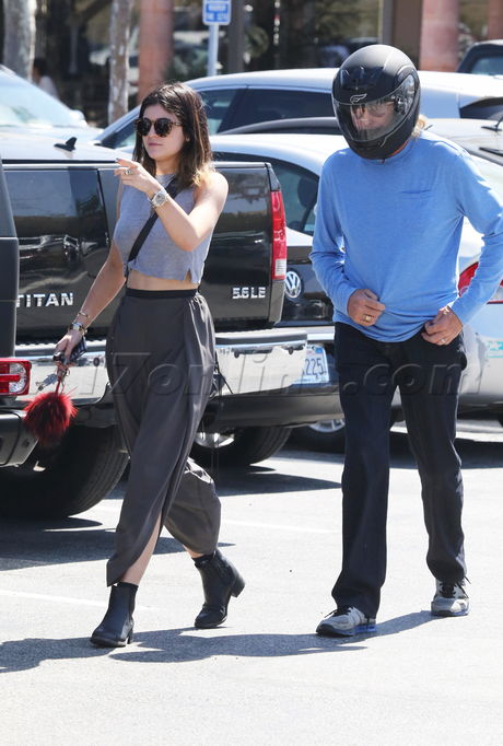 Kylie Jenner Bruce Jenner sunglasses reality motorcycle