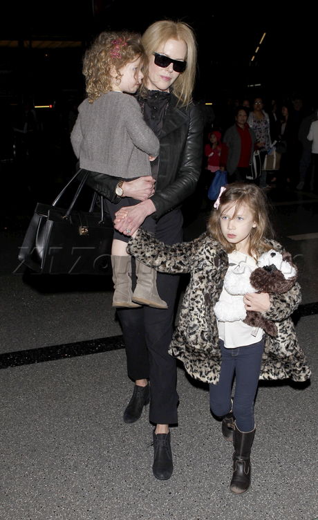 airport lax sunglasses Nicole Kidman Keith Urban 