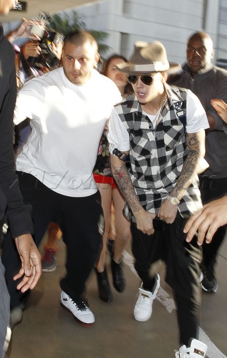 Justin Bieber LAX 