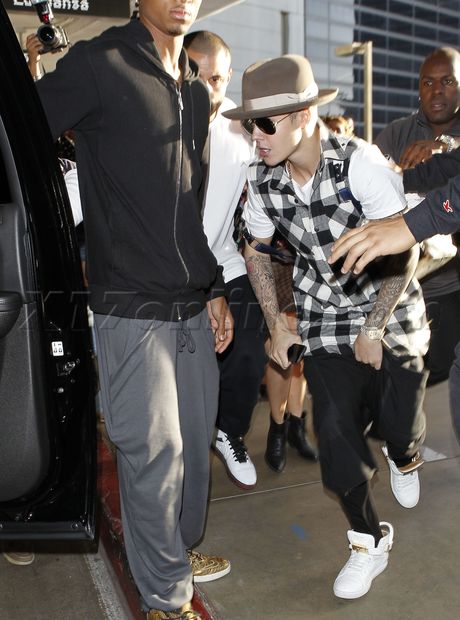 Justin Bieber LAX 