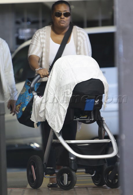 Gwen Stefani hospital fashion singer pollo Bowie Flynn Rossdale 