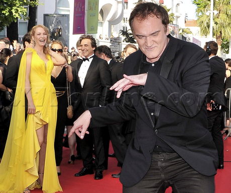 Uma Thurman Pulp Fiction 67th Cannes Film Festival, Director Quentin Tarantino, John Trav 