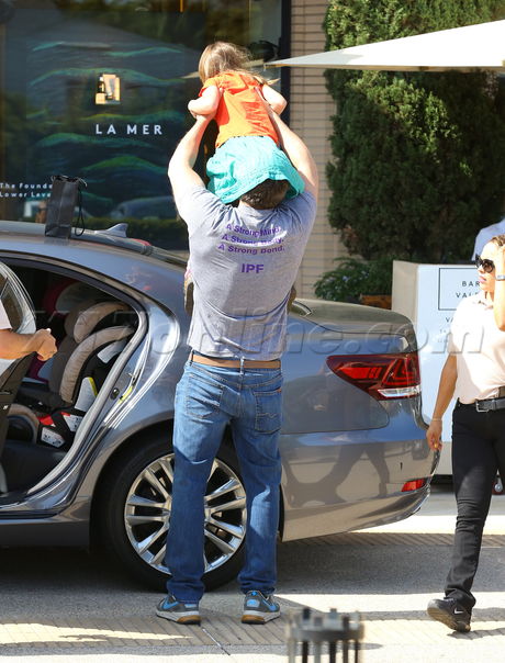 Ben Affleck Seraphina Barney's New York Beverly Hills 