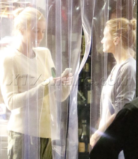 Cameron Diaz Gwyneth Paltrow giorgio baldi dinner hug santa monica chris martin 