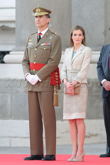 King Felipe VI and Queen Letizia royals spain madrid