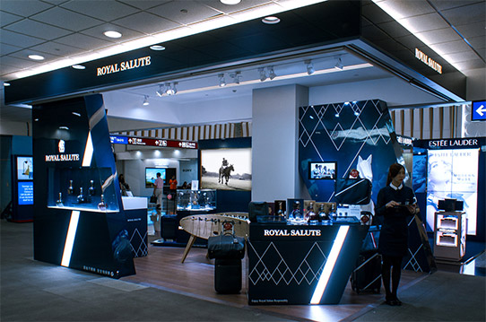 Pop-up Store realisation inside Taiwan Taoyuan Airport