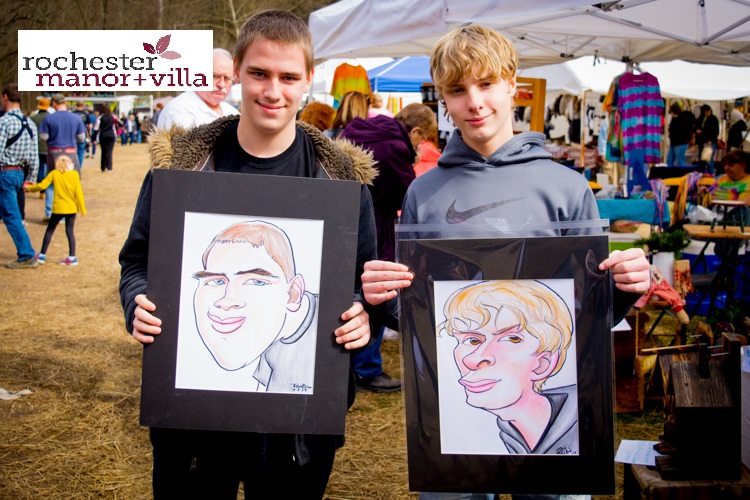 034 Nick & Nate Caricatures 1
