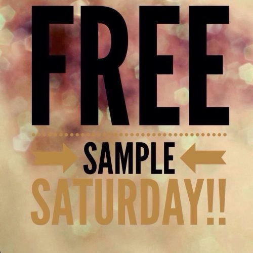Free Sample Saturday 2
