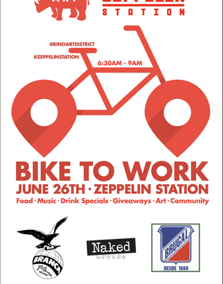 Bike To Work Zeppelin Station June 26 Bike To Work Zeppelin Station June 26