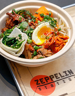 Injoi Korean Kitchen at Zeppelin Station Injoi Korean Kitchen at Zeppelin Station