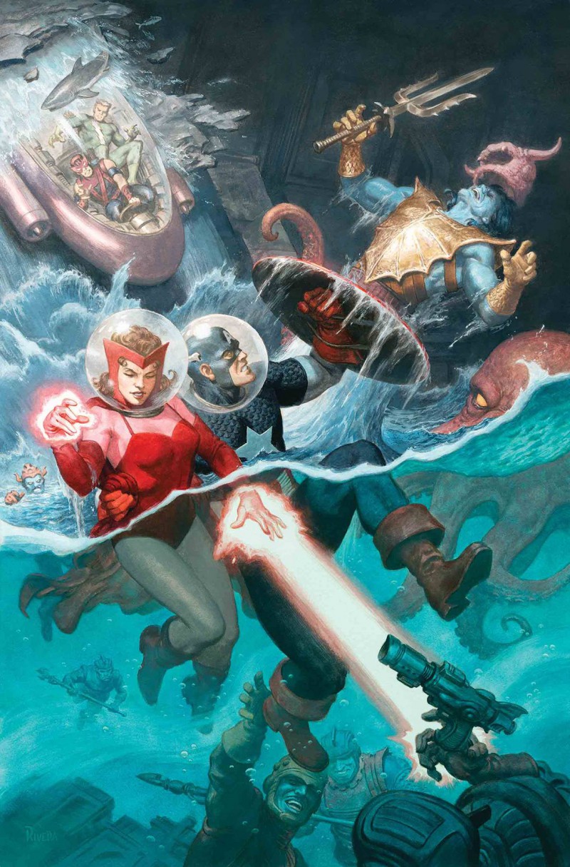 Avengers #20 Variant Rivera Marvels 25th Tribute