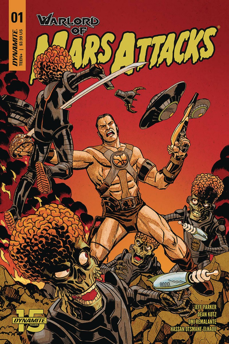 Warlord of Mars Attacks #1 CVR A Johnson