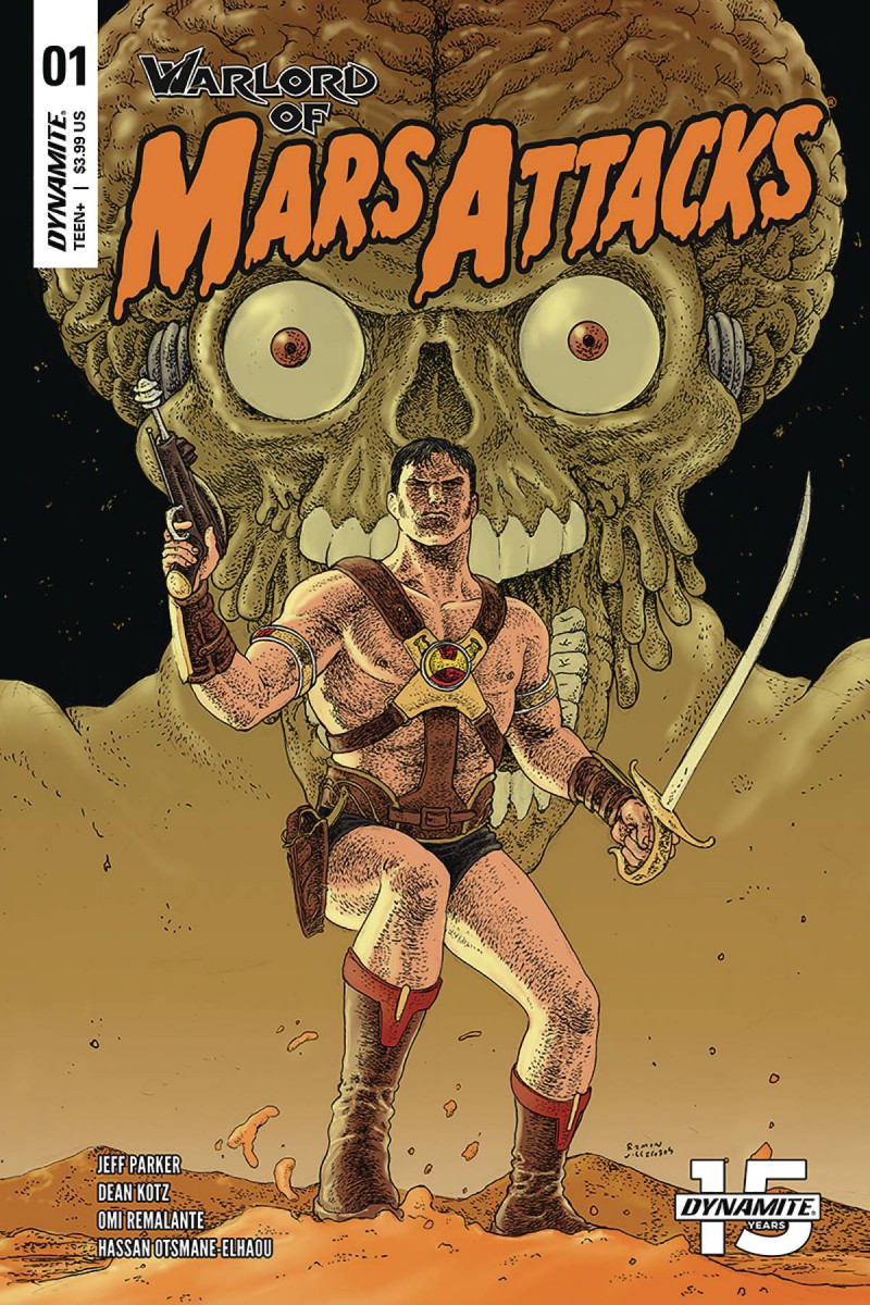 Warlord of Mars Attacks #1 CVR C Villalobos