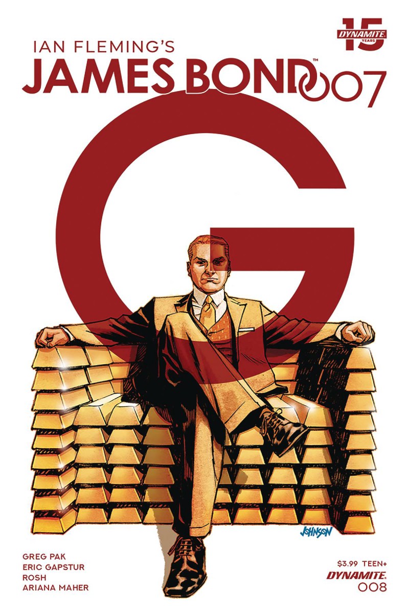 James Bond 007 #8 CVR A Johnson