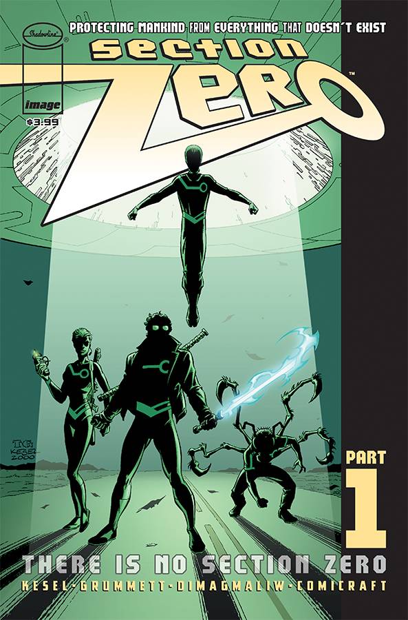 Section Zero #1 CVR A Grummett and Kesel
