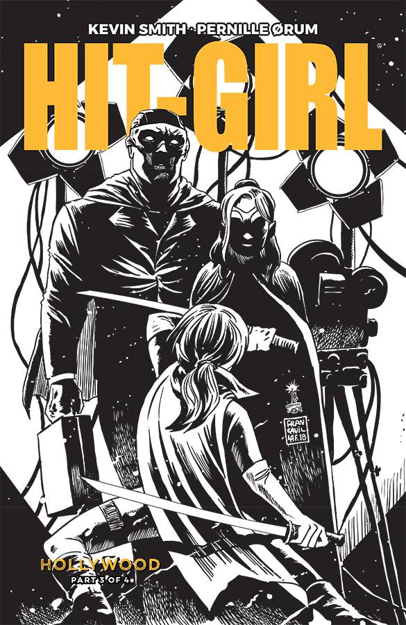Hit-Girl Season Two #3 CVR B BW Francavilla