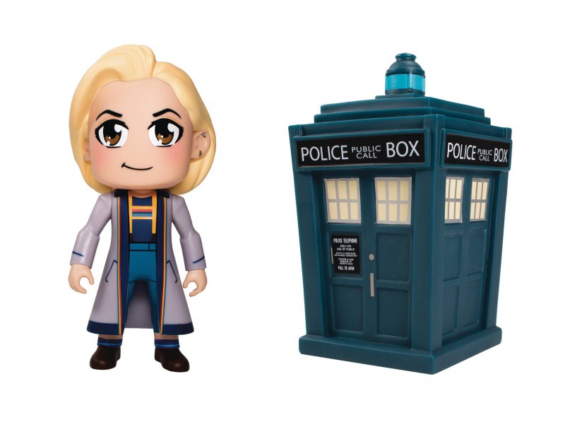 Doctor Who Titans 2 Pack Set 13th Doctor and Tardis